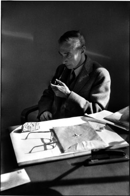 Robert Oppenheimer by Henri Cartier-Bresson