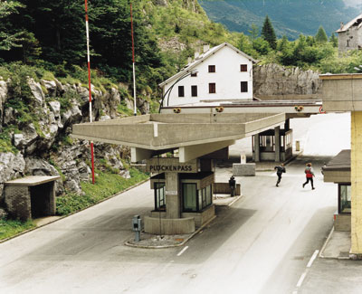 Austrian/Italian Border, Plocken Pass, 1999 by Dara McGrath