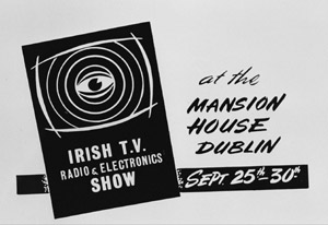 Poster for Radio and Electronics exhibition, Photo RTE Stills Dept